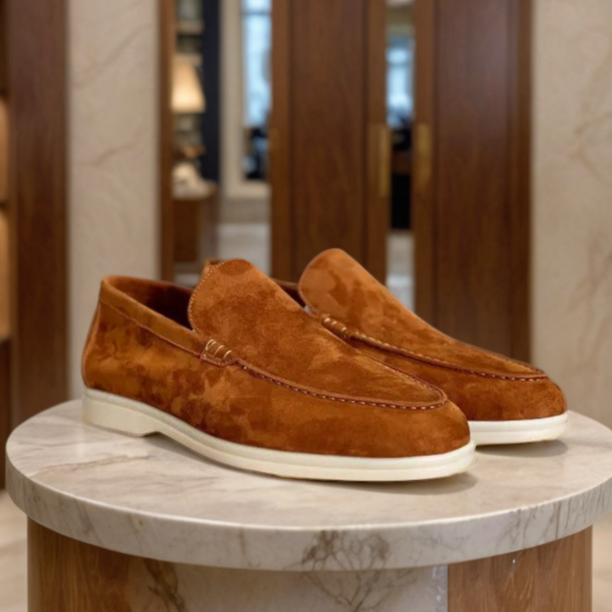 Loafers in Suede Premium