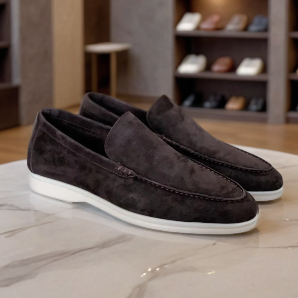 Loafers in Suede Premium