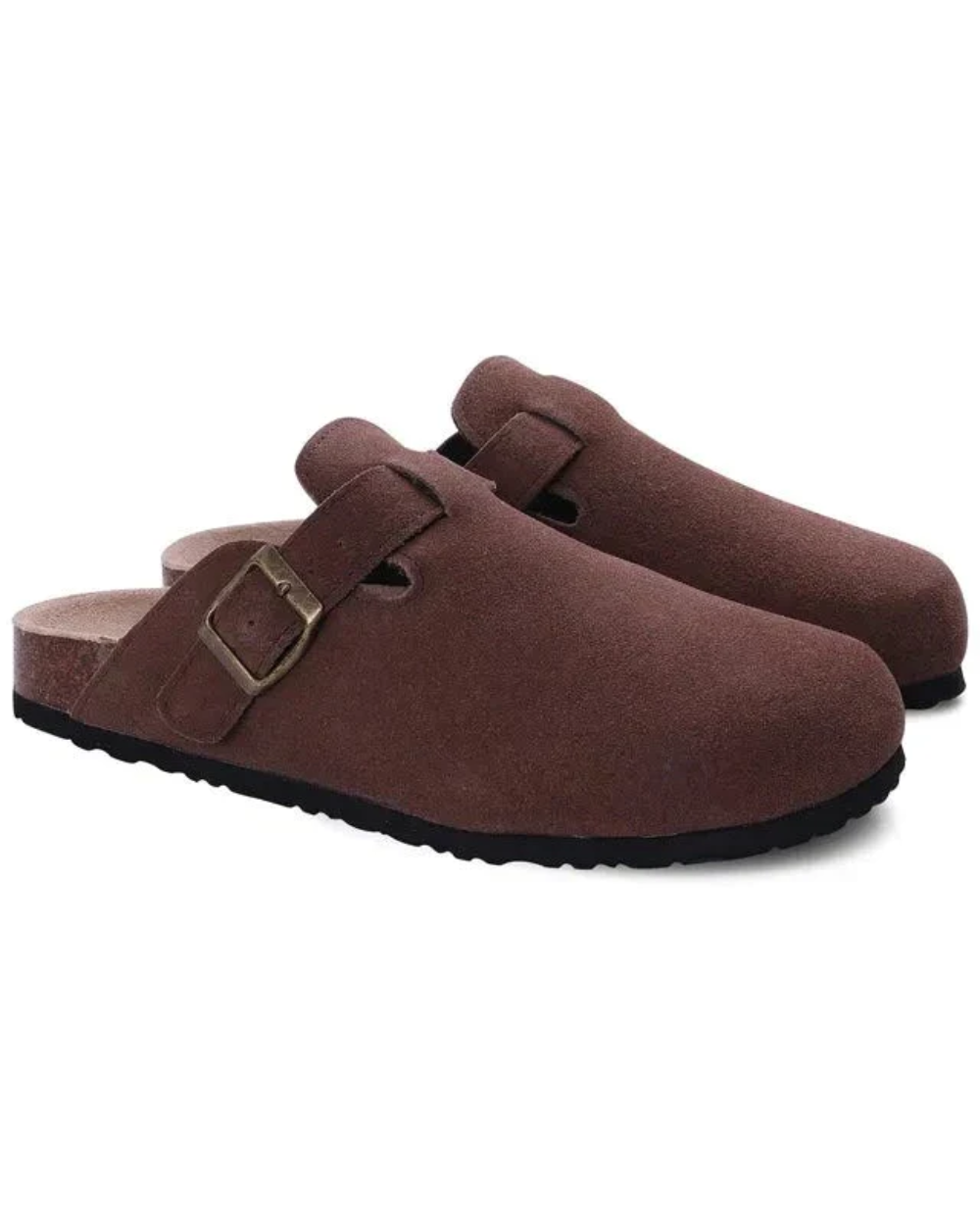Sabots in Suede Oxford