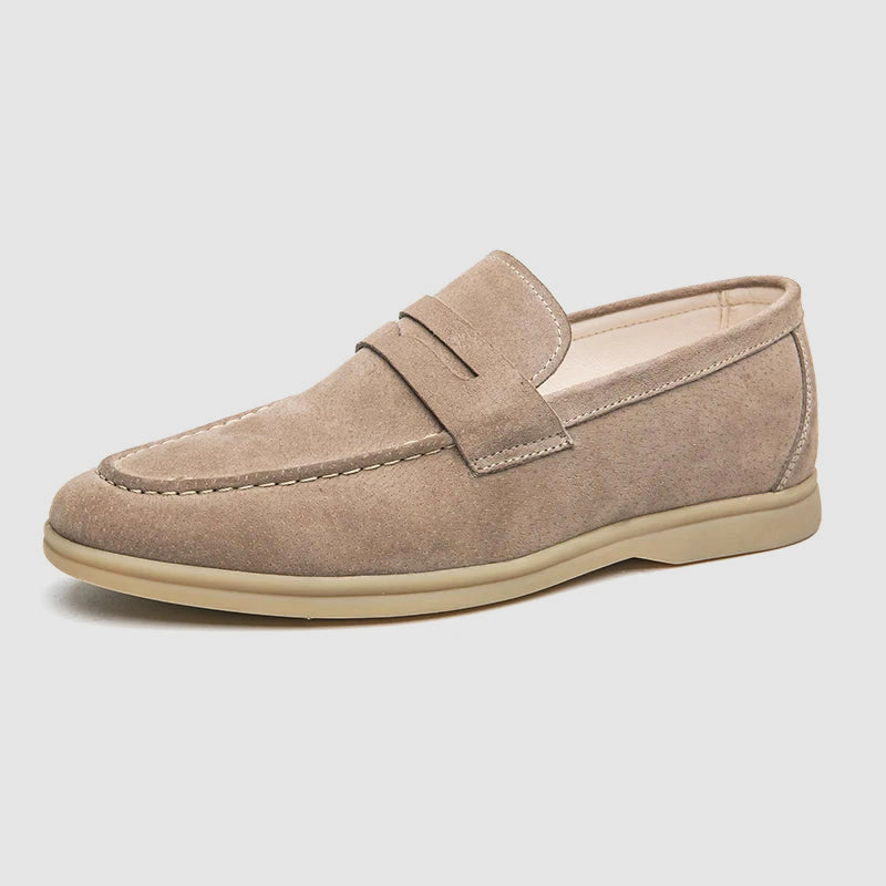 Firenze Chic Suede Loafers