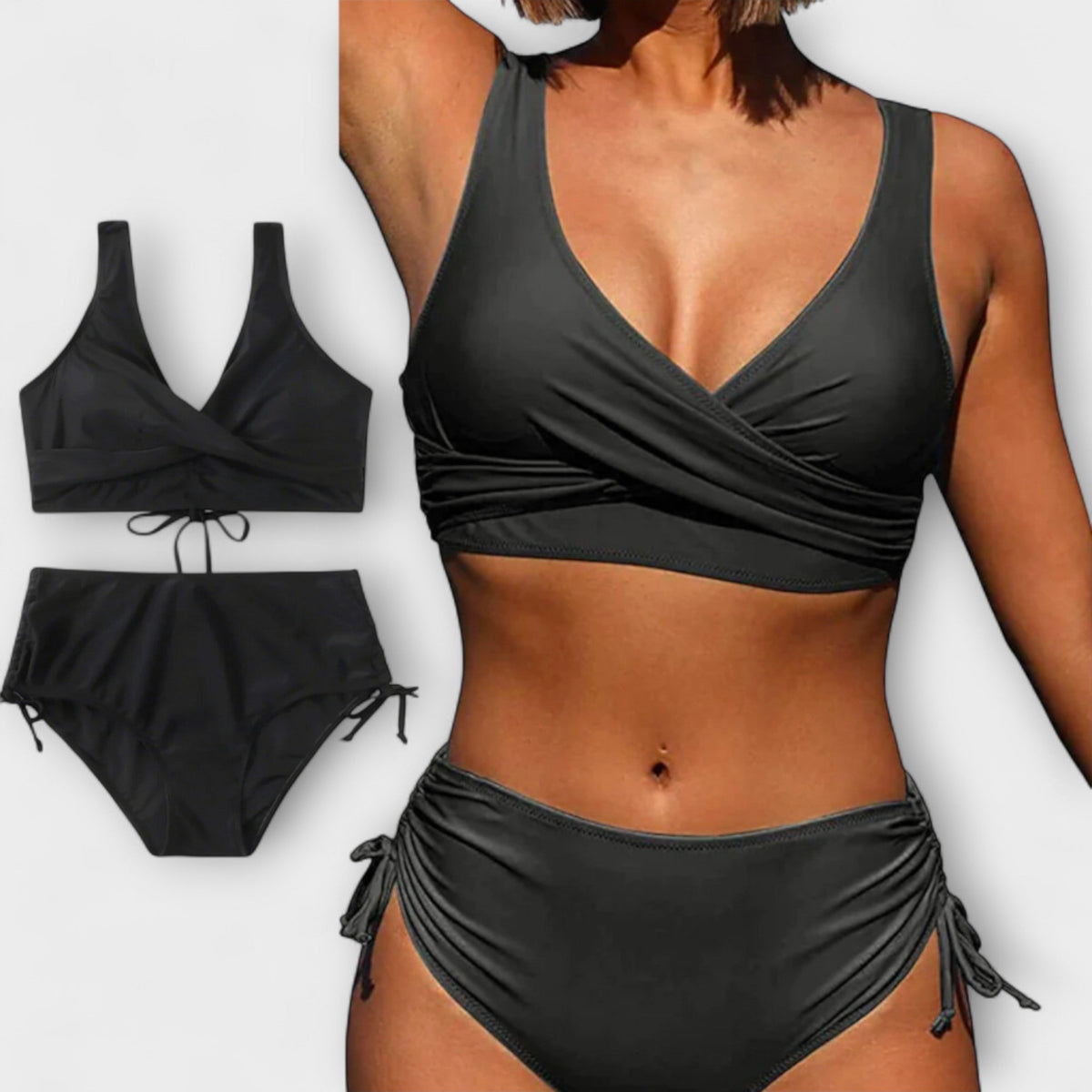 Moni - Set of Bikini Chic in 2 Pieces