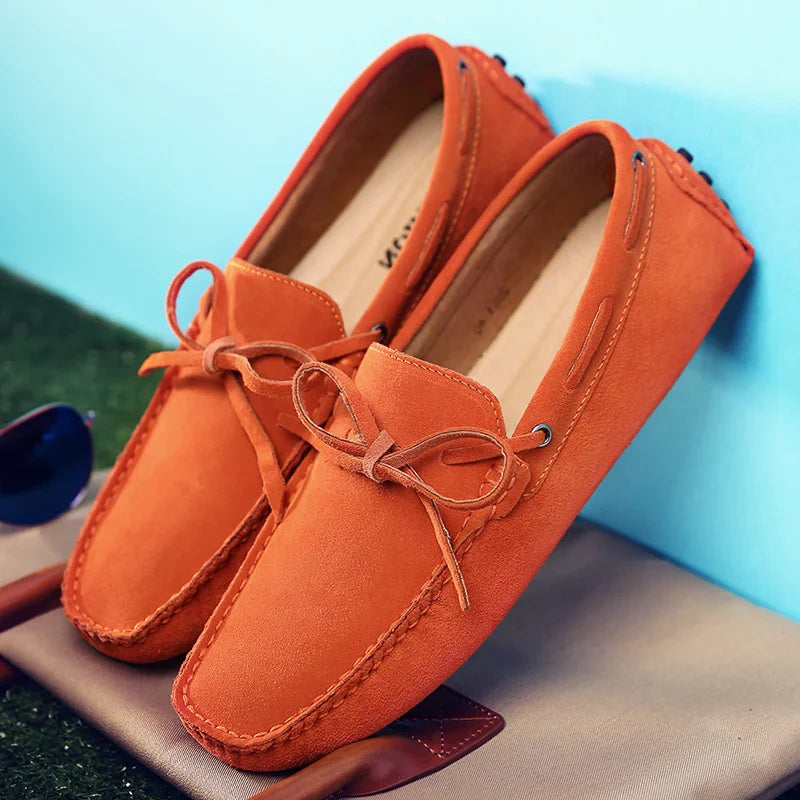 Loafers in Suede Casual Summer