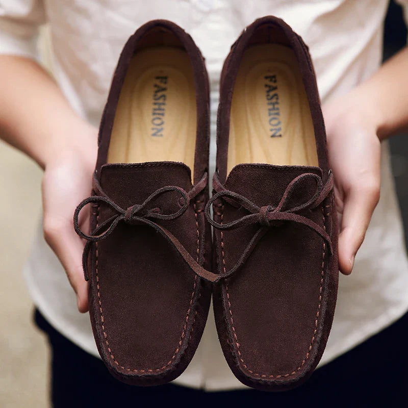 Loafers in Suede Casual Summer