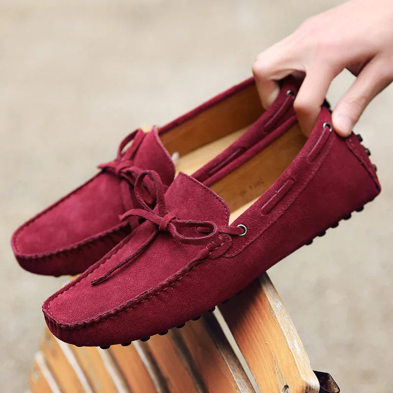 Loafers in Suede Casual Summer