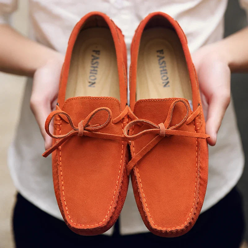 Loafers in Suede Casual Summer