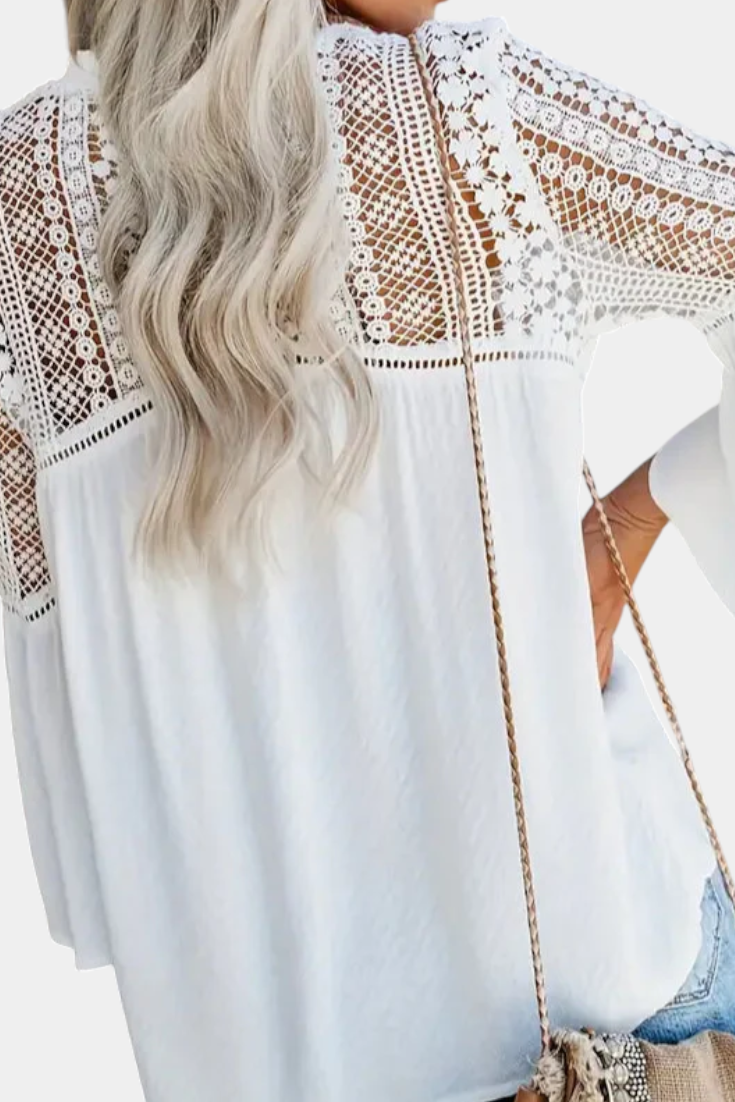 Hope | Sunwoven Lace Blouse