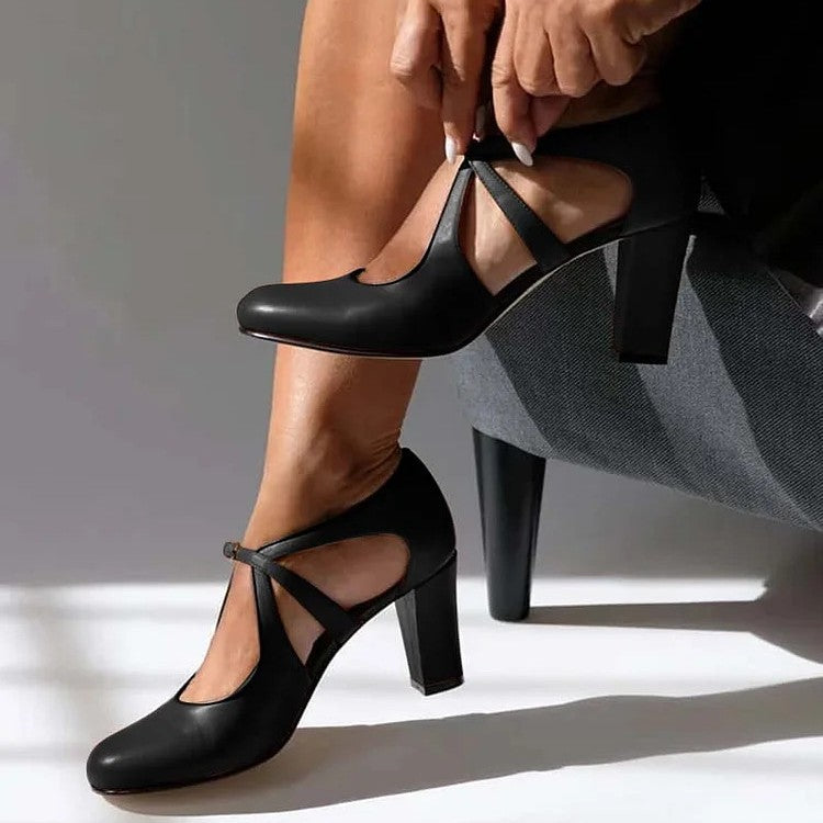 Camille™ | Escarpins Confortables en Cuir Véritable Élégants