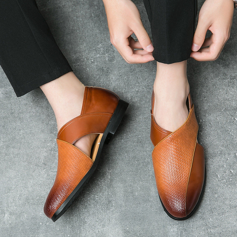 Loafers in Leather Vintage