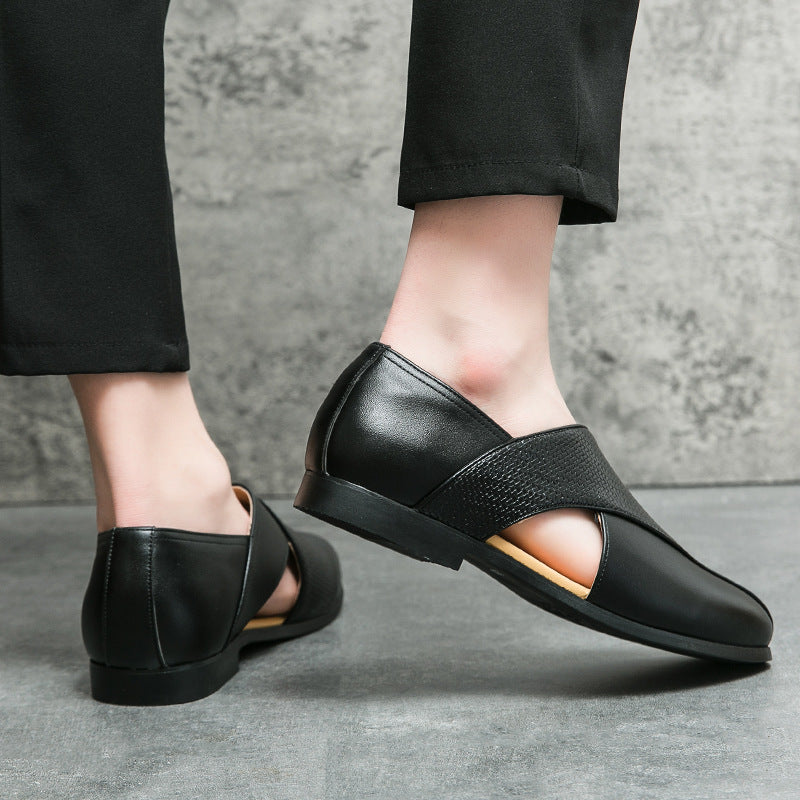 Loafers in Leather Vintage