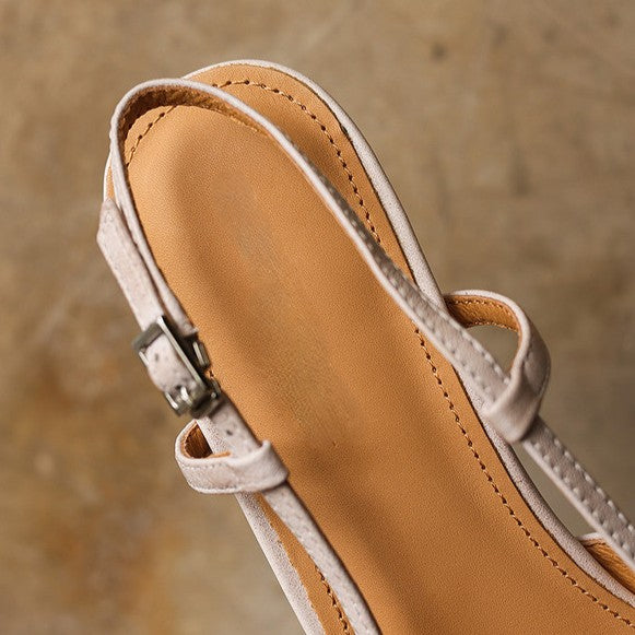 Serelle | Escarpins slingback en cuir