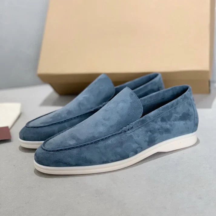 Mocassins chics en daim