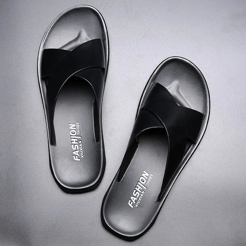 Sandals in Leather Elegantes