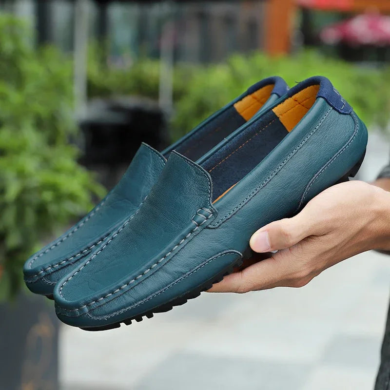 Loafers in Leather Vintage