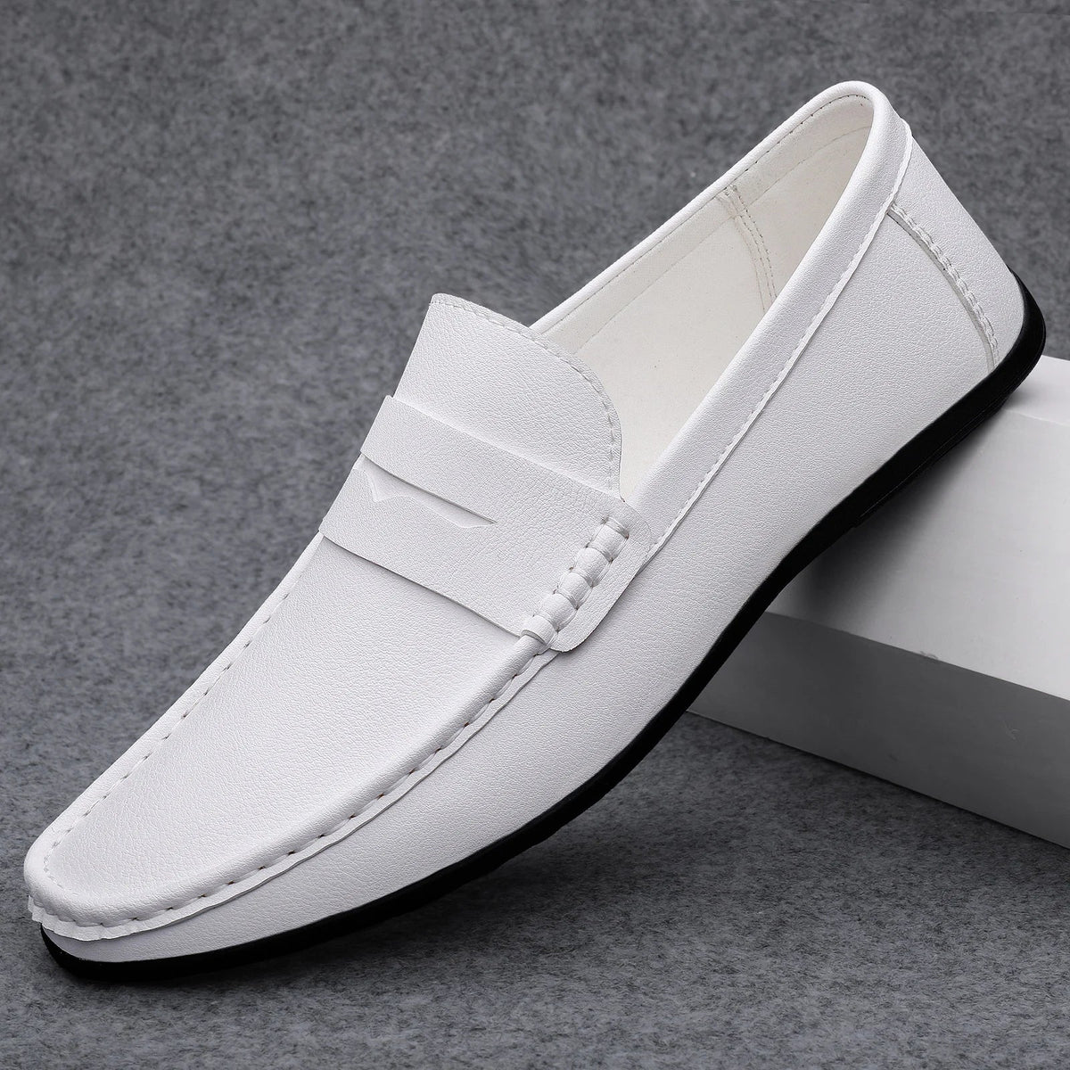 Loafers in Leather italien Classic