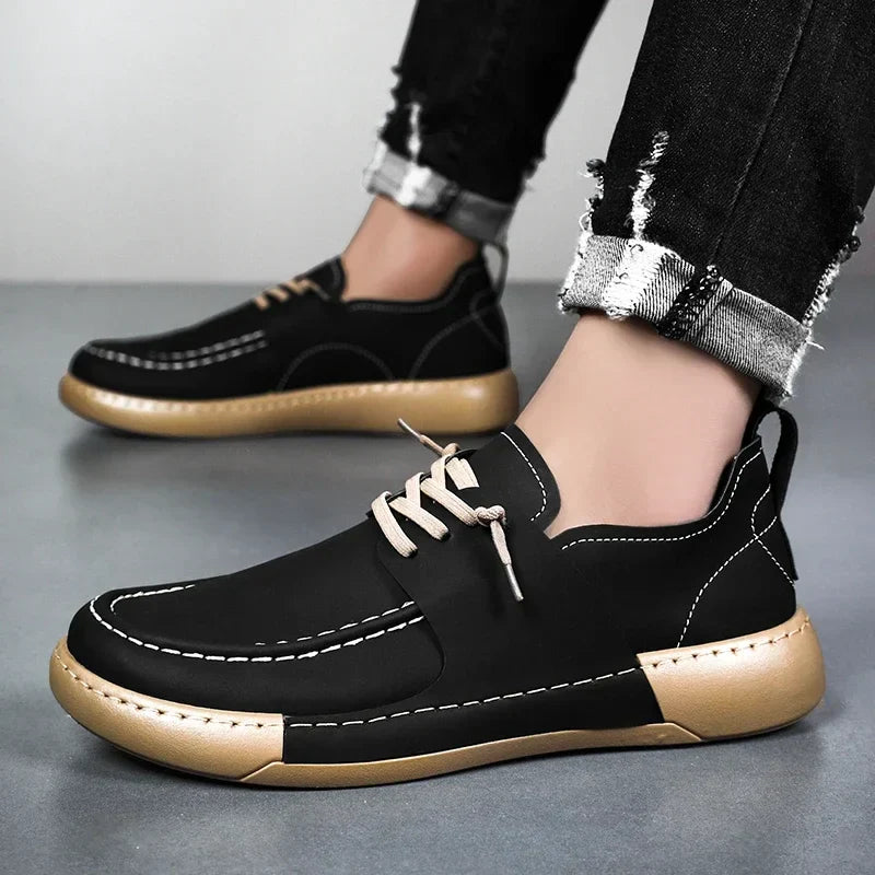 Baskets en cuir Italiennes Classics