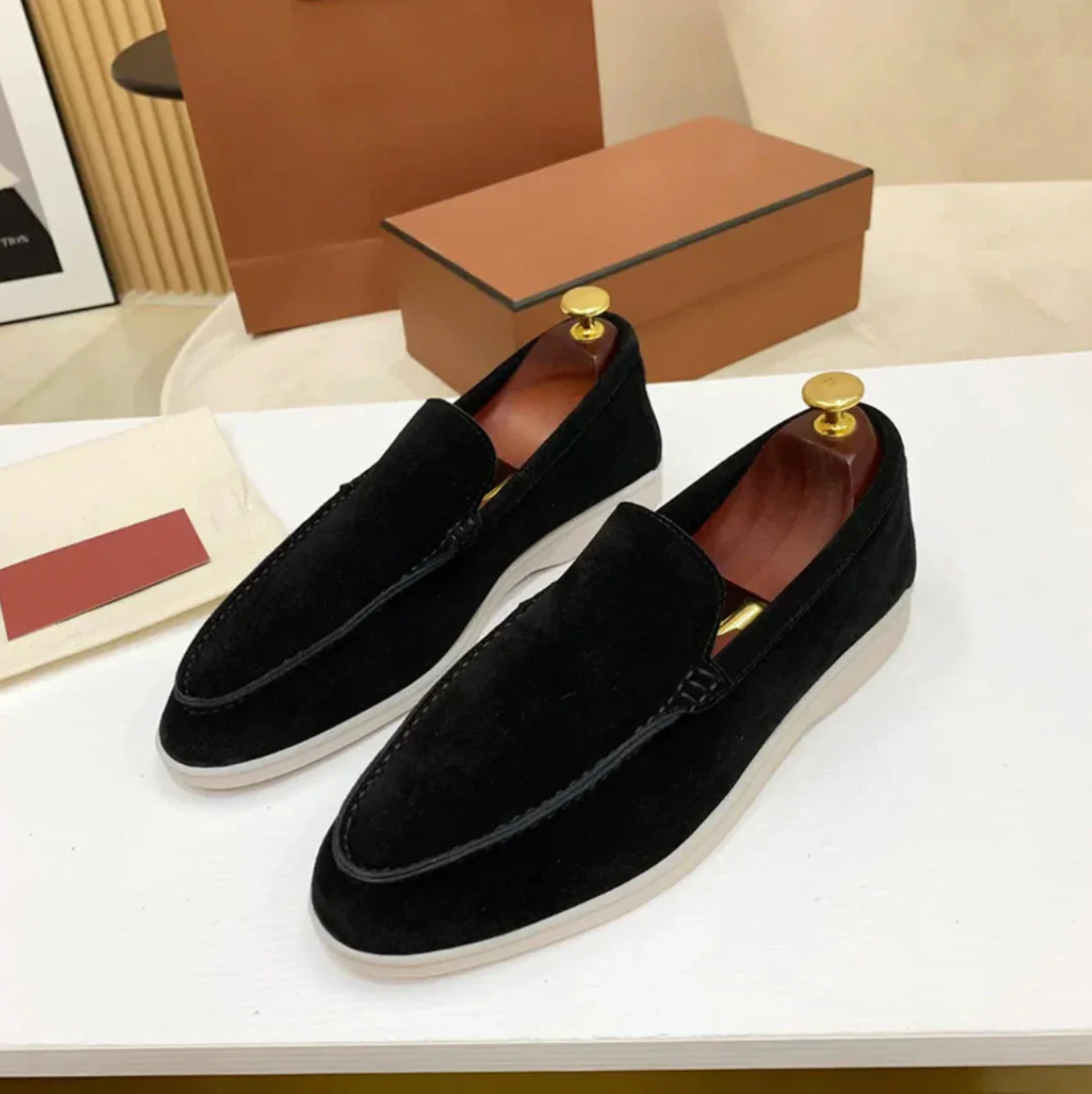 Loafers in Suede Classic