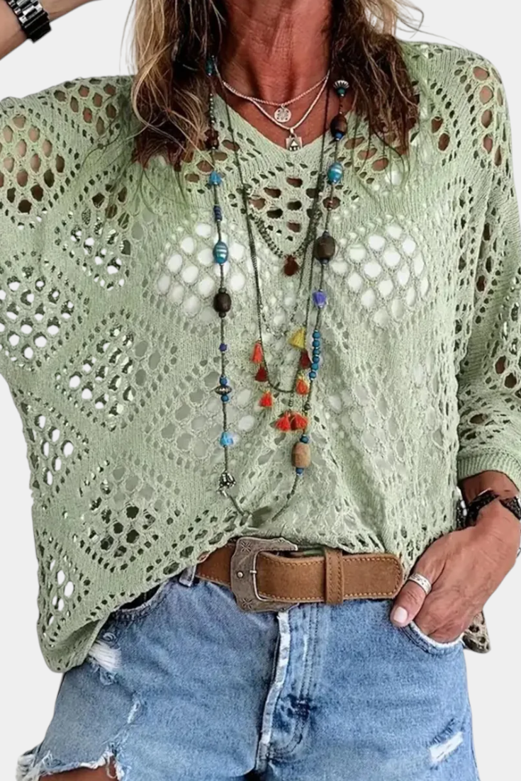 Fern | Lace Blouse