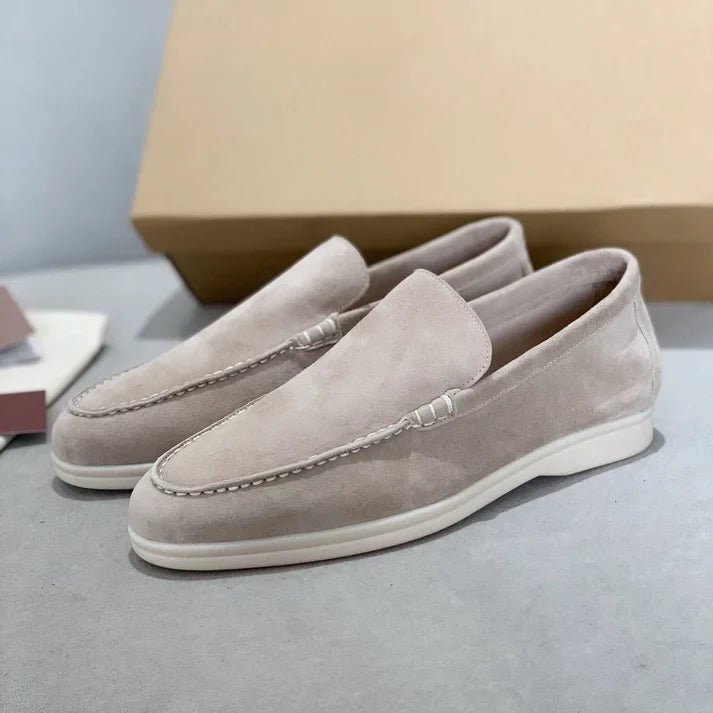 Mocassins chics en daim