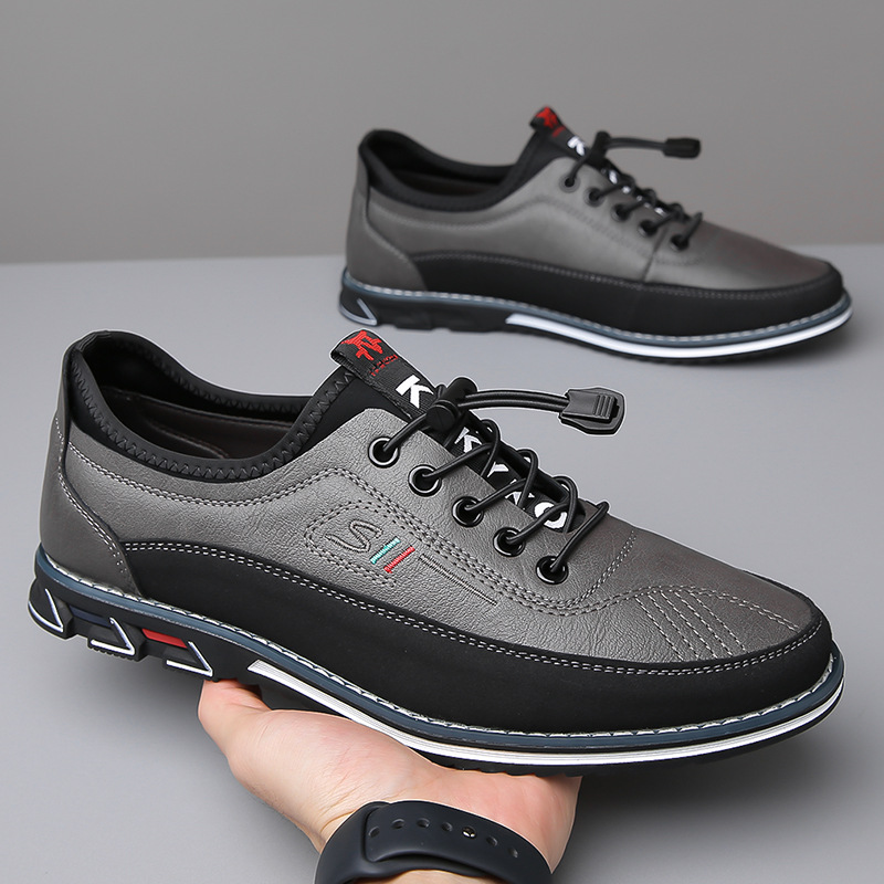 Shoes Oxford in Leather of qualité Handcrafted