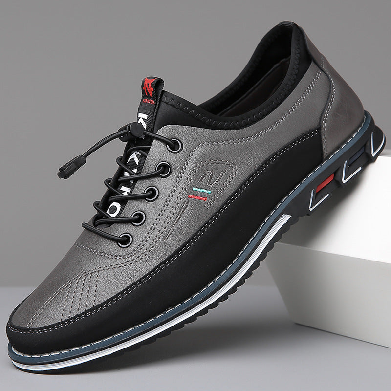 Shoes Oxford in Leather of qualité Handcrafted