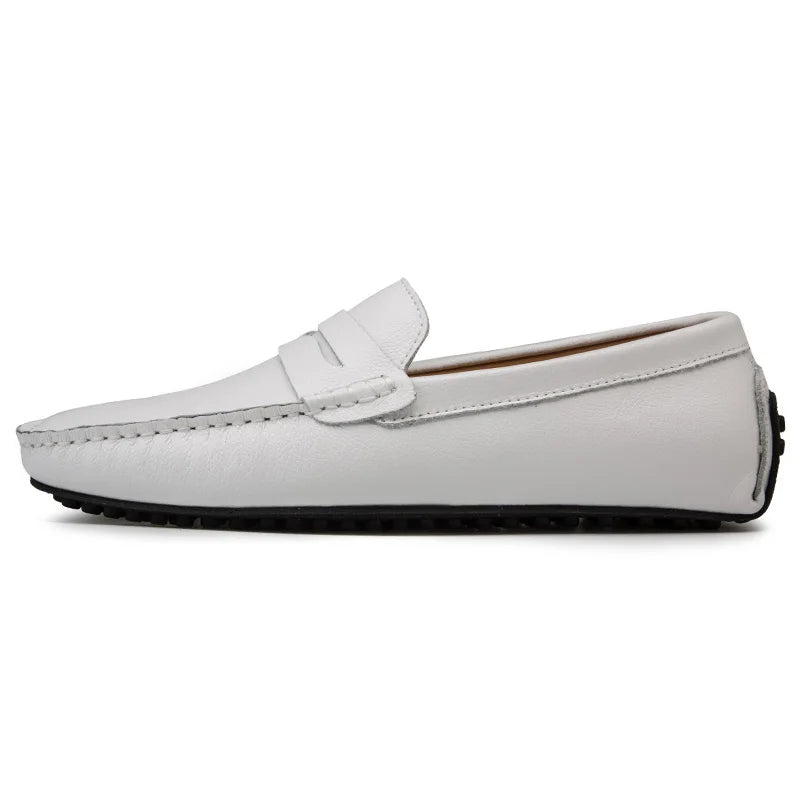 Loafers in Leather Casual Summer