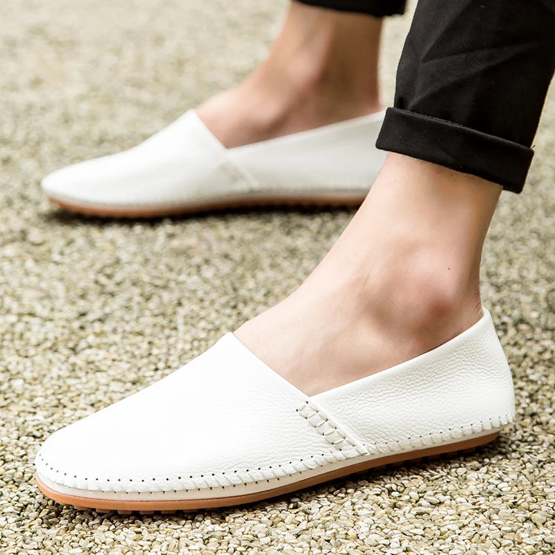 Loafers in Leather Lightweights