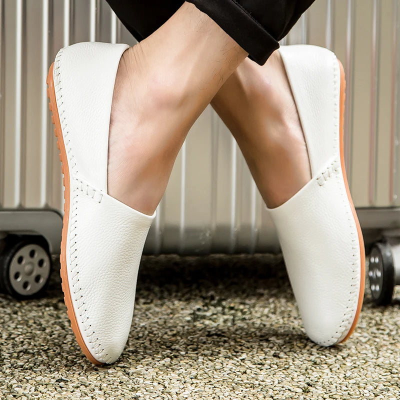 Loafers in Leather Lightweights