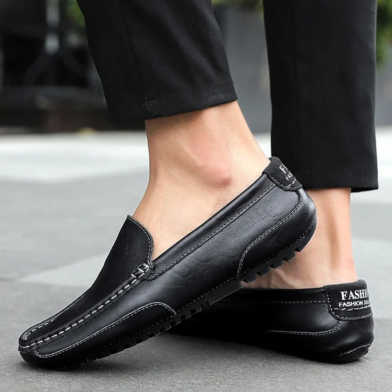 Loafers in Leather Vintage