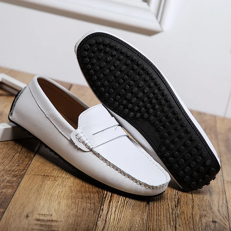 Loafers in Leather Casual Summer