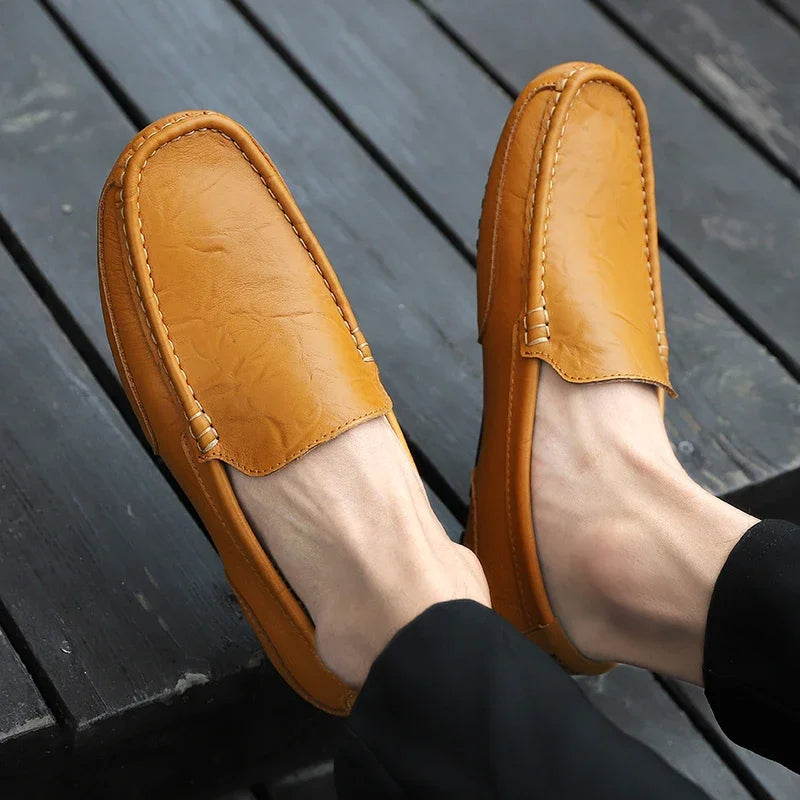 Loafers in Leather Vintage