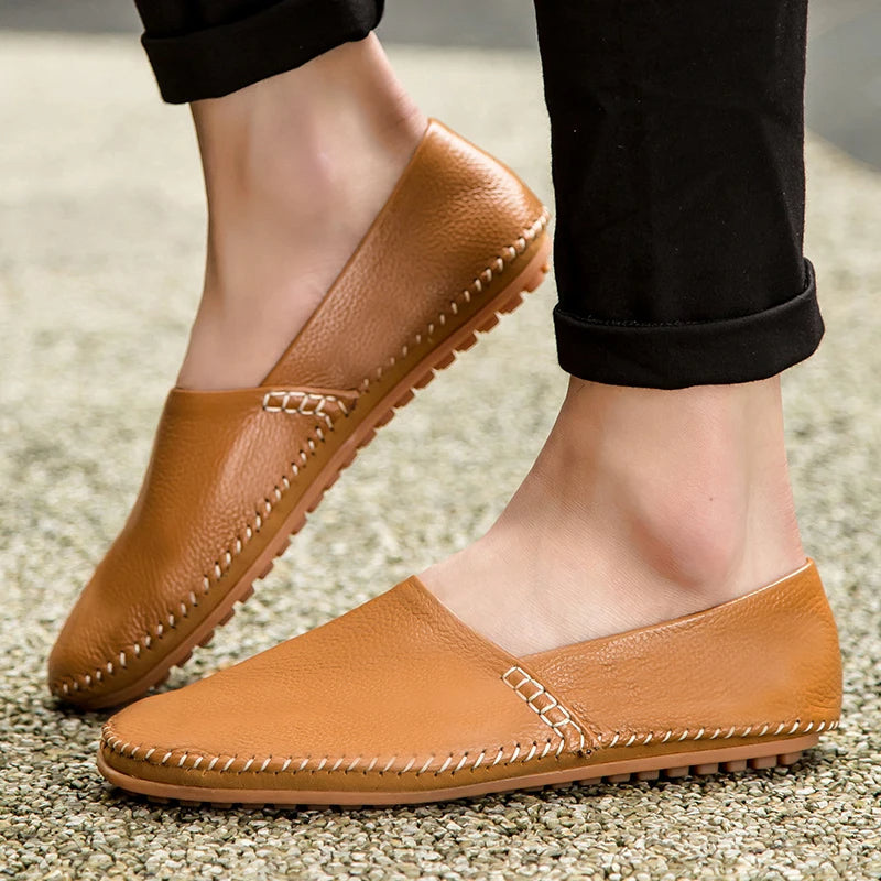 Loafers in Leather Lightweights