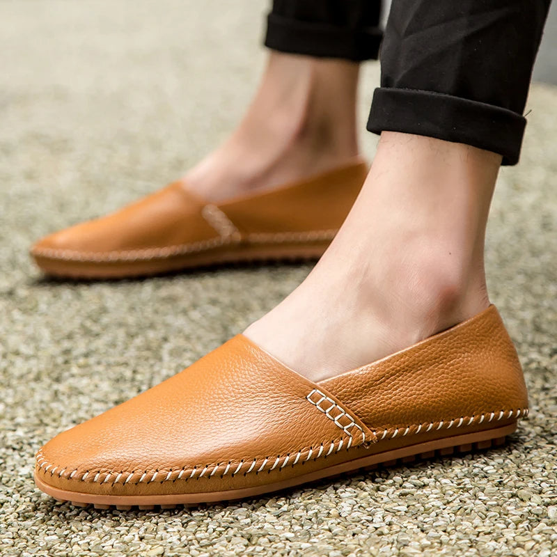 Loafers in Leather Lightweights