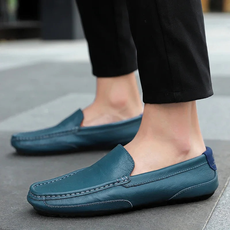 Loafers in Leather Vintage