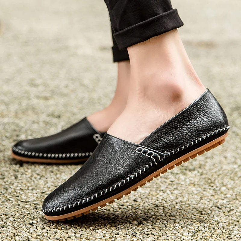 Loafers in Leather Lightweights