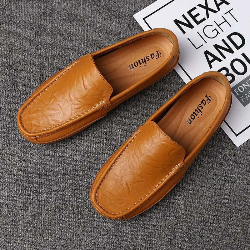 Loafers in Leather Vintage