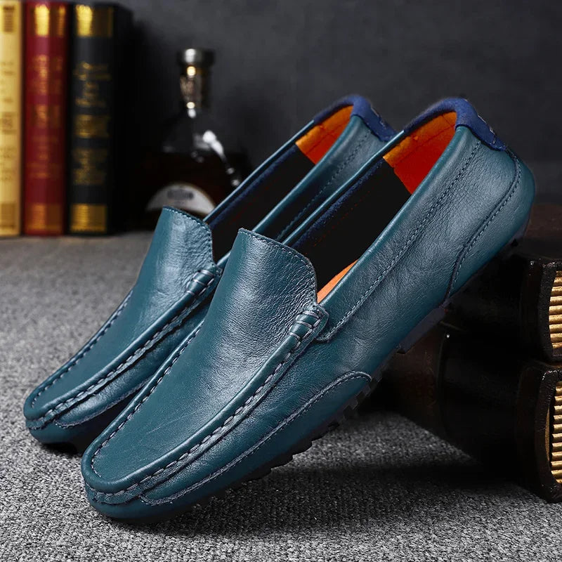 Loafers in Leather Vintage