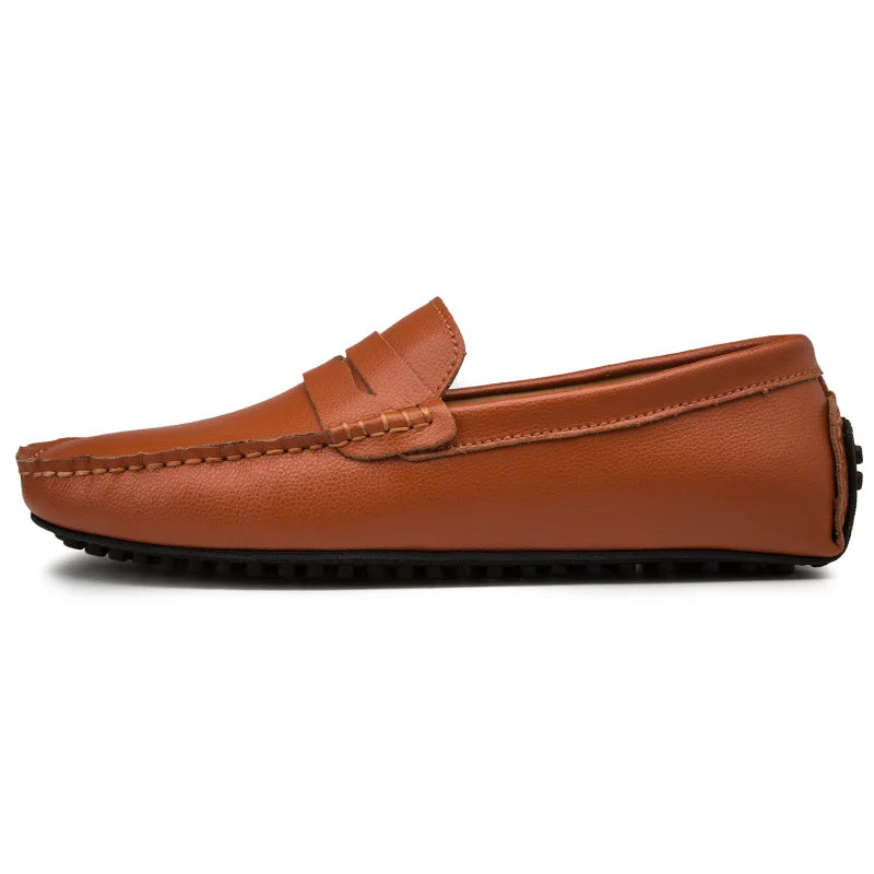 Loafers in Leather Casual Summer