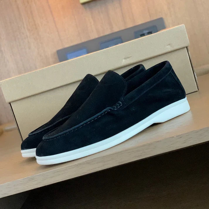 Mocassins chics en daim