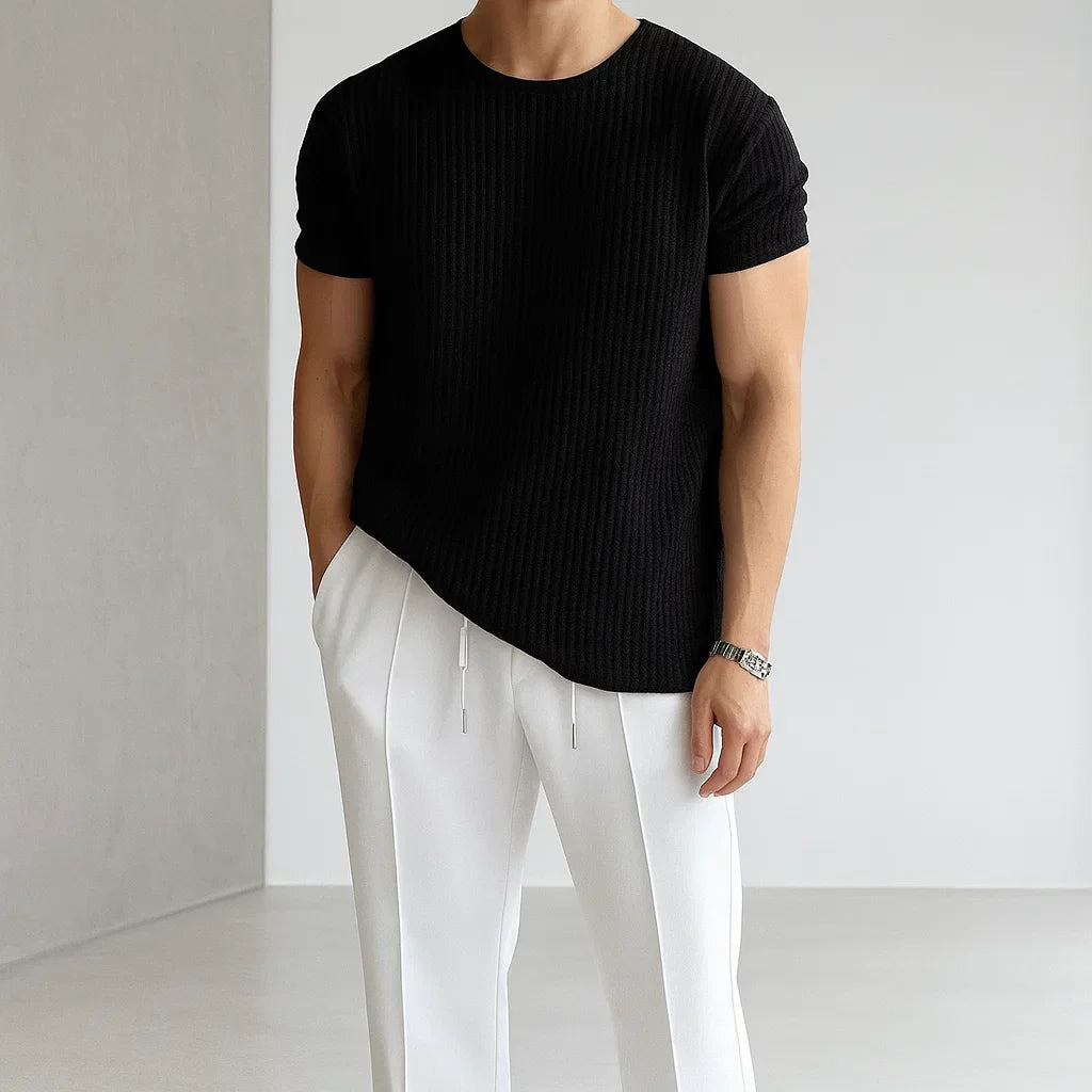 T-shirt en tricot élégant