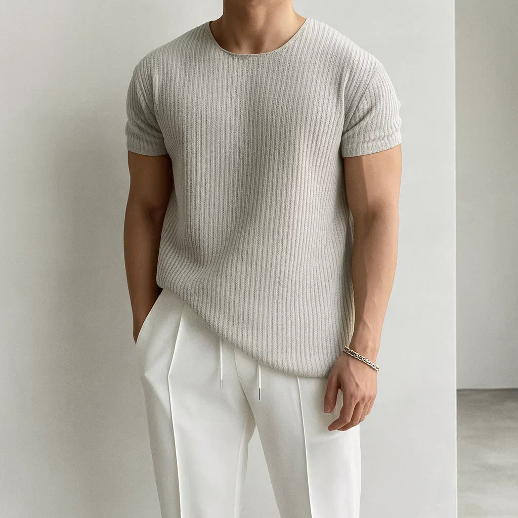 T-shirt en tricot élégant