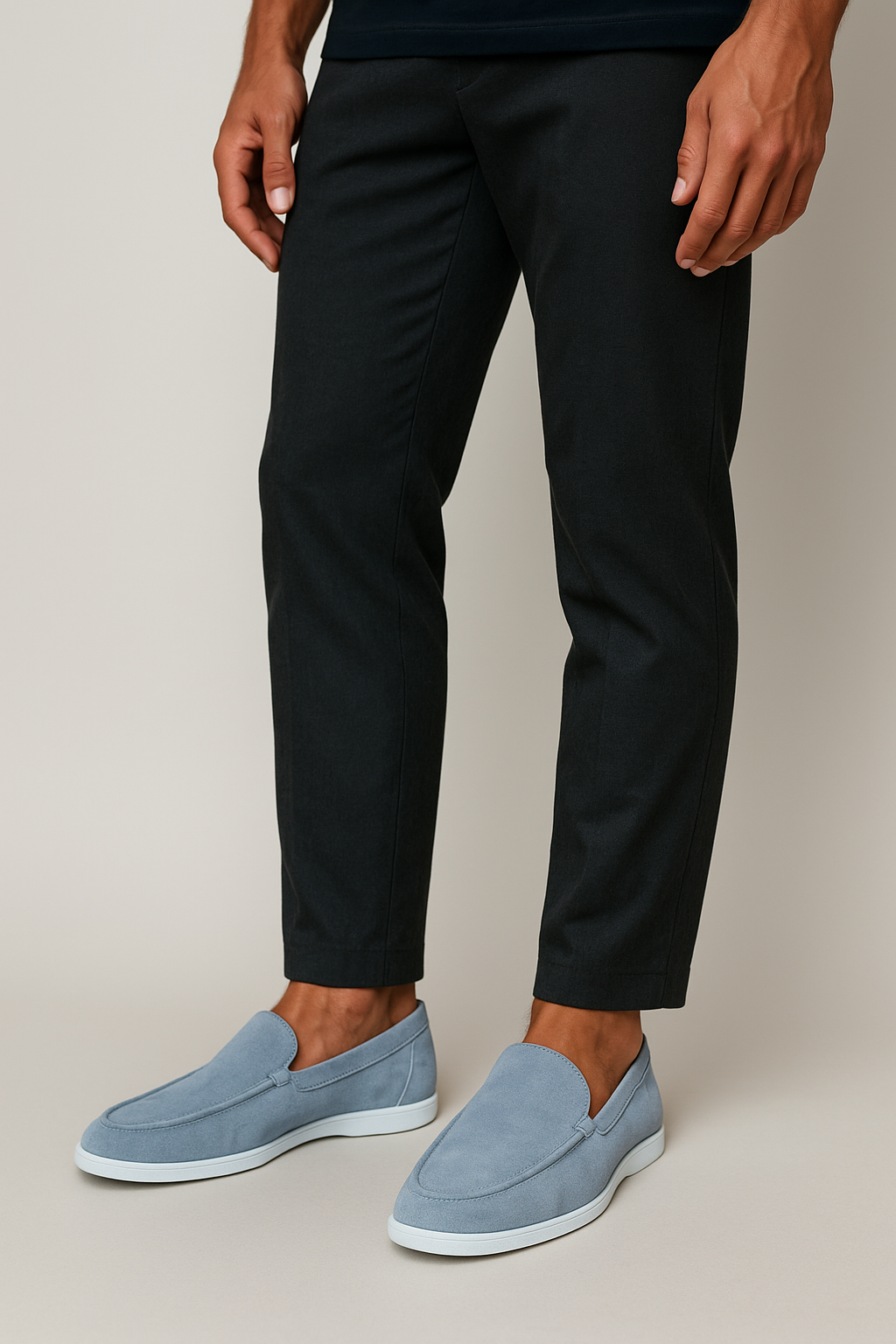 Loafers in Suede Elegant