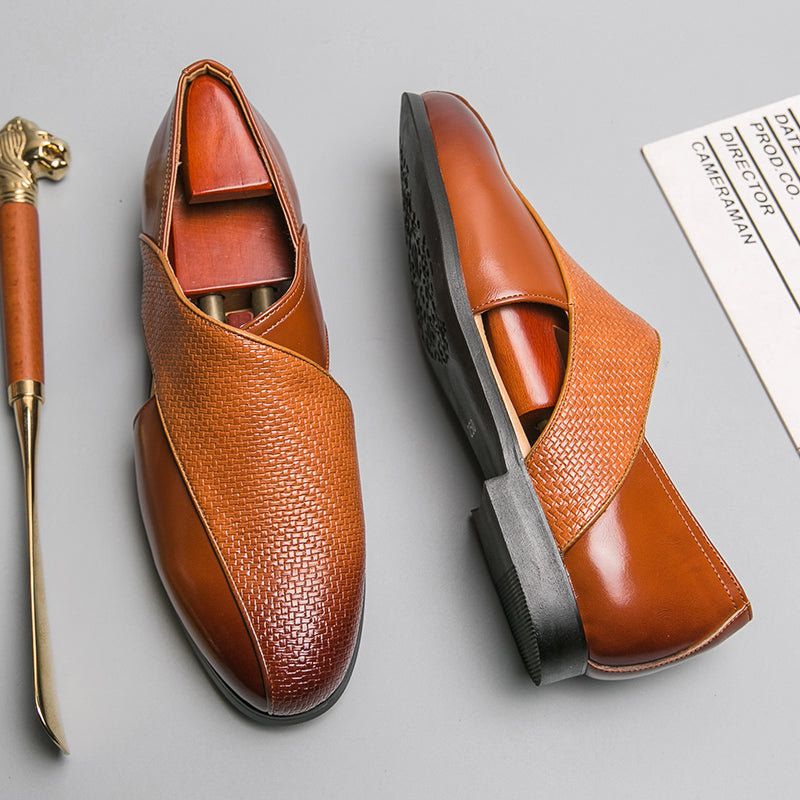 Loafers in Leather Vintage