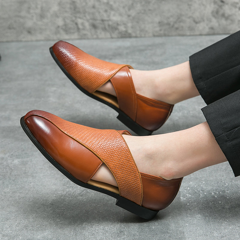 Loafers in Leather Vintage