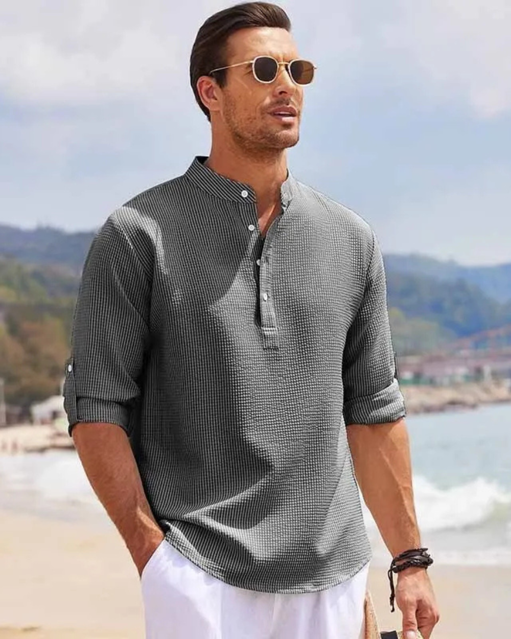 Polo manches longues