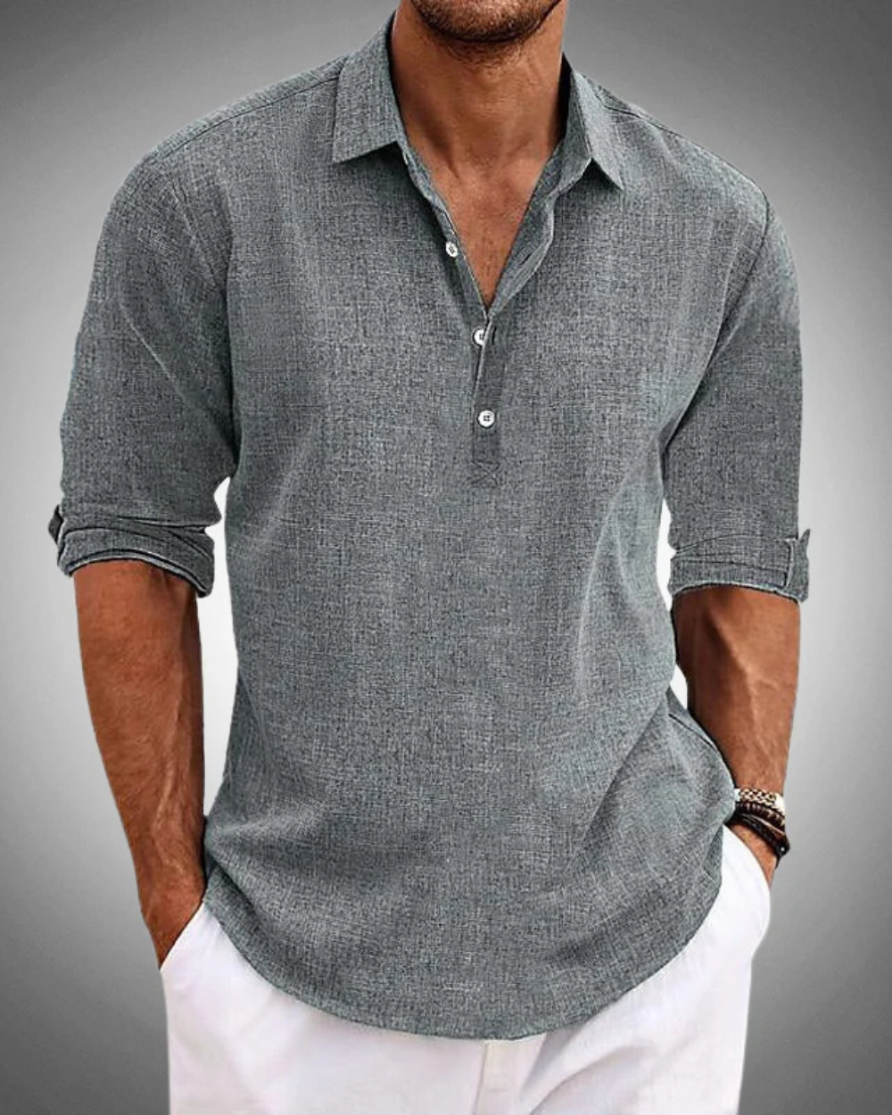 Shirt in Cotton Classic Sabbio