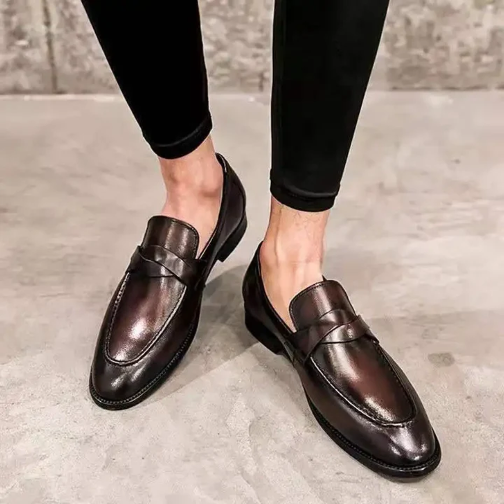 Mocassins chics en cuir