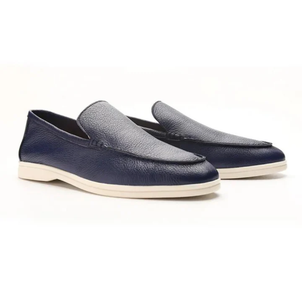 Loafers in Leather of vache