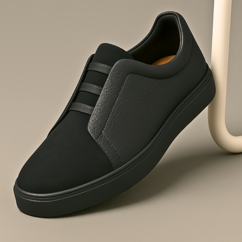 Baskets en cuir premium