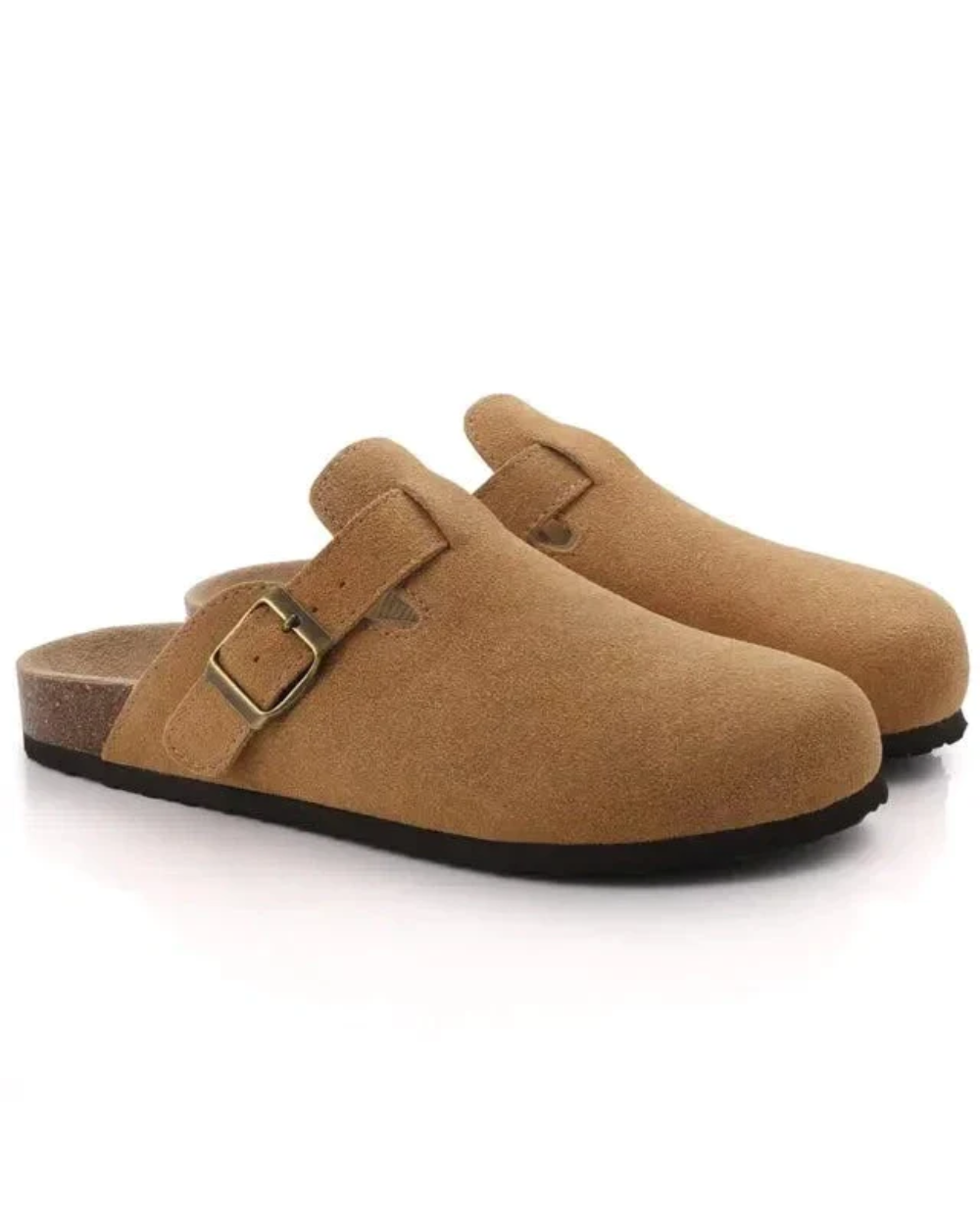 Sabots in Suede Oxford