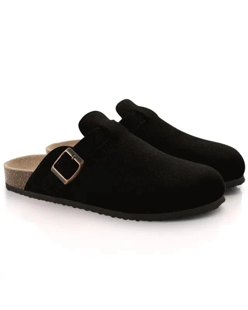 Sabots in Suede Oxford